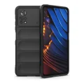 BUĞZ Xiaomi Poco X4 Pro 5g Kılıf Optimum Silikon - Siyah