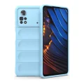 BUĞZ Xiaomi Poco X4 Pro 5g Kılıf Optimum Silikon - Sky Blue