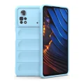 BUĞZ Xiaomi Poco X4 Pro 5g Kılıf Optimum Silikon - Sky Blue