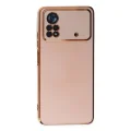 BUĞZ Xiaomi Poco X4 Pro 5g Kılıf Volet Silikon - Pembe