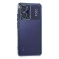 BUĞZ Xiaomi Poco X5 Pro 5g Kılıf Razer Lensli Silikon - Açık Mavi
