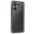 BUĞZ Xiaomi Poco X6 Kılıf Razer Lensli Silikon - Mor