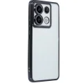 BUĞZ Xiaomi Poco X6 Kılıf Razer Lensli Silikon - Siyah