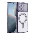 BUĞZ Xiaomi Poco X6 Pro Joke Simli Magneticsafe Kılıf - Derin Mor
