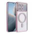 BUĞZ Xiaomi Poco X6 Pro Joke Simli Magneticsafe Kılıf - Pembe