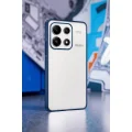 BUĞZ Xiaomi Poco X6 Pro Kılıf Razer Lensli Silikon - Gold