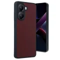 BUĞZ Xiaomi Poco X7 Pro Kılıf Aras Deri Kapak - Bordo