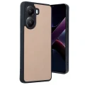 BUĞZ Xiaomi Poco X7 Pro Kılıf Aras Deri Kapak - Pudra
