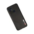 BUĞZ Xiaomi Redmi 10c Kılıf Loop Deri Silikon - Siyah