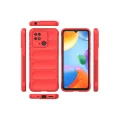 BUĞZ Xiaomi Redmi 10c Kılıf Optimum Silikon - Kırmızı