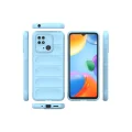 BUĞZ Xiaomi Redmi 10c Kılıf Optimum Silikon - Sky Blue