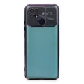 BUĞZ Xiaomi Redmi 10c Kılıf Razer Lensli Silikon - Mor