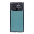 BUĞZ Xiaomi Redmi 10c Kılıf Razer Lensli Silikon - Mor