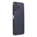 BUĞZ Xiaomi Redmi 12 Kılıf Razer Lensli Silikon - Mor