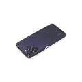 BUĞZ Xiaomi Redmi 12 Kılıf Razer Lensli Silikon - Mor