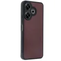 BUĞZ Xiaomi Redmi 13 4g Kılıf Aras Deri Kapak - Bordo