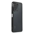BUĞZ Xiaomi Redmi 13c Kılıf Razer Lensli Silikon - Siyah