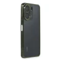 BUĞZ Xiaomi Redmi 13c Kılıf Razer Lensli Silikon - Yeşil