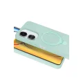 BUĞZ Xiaomi Redmi 13c Regal Magsafe Standlı Kapak - Su Yeşili