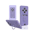 BUĞZ Xiaomi Redmi 14c Kılıf Zuma Kartvizitli Yüzüklü Silikon - Lila