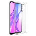 BUĞZ Xiaomi Redmi 9 Kılıf Lüx Şeffaf Silikon - Şeffaf