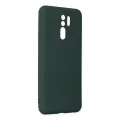 BUĞZ Xiaomi Redmi 9 Kılıf Nano İçi Kadife Silikon - Koyu Yeşil