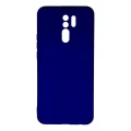 BUĞZ Xiaomi Redmi 9 Kılıf Nano İçi Kadife Silikon - Lacivert