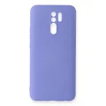 BUĞZ Xiaomi Redmi 9 Kılıf Nano İçi Kadife Silikon - Lila