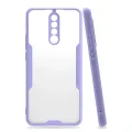 BUĞZ Xiaomi Redmi 9 Kılıf Platin Silikon - Lila