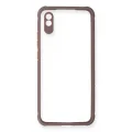 BUĞZ Xiaomi Redmi 9a Kılıf Miami Şeffaf Silikon - Açık Mor