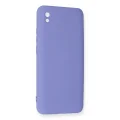 BUĞZ Xiaomi Redmi 9a Kılıf Nano İçi Kadife Silikon - Lila
