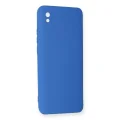 BUĞZ Xiaomi Redmi 9a Kılıf Nano İçi Kadife Silikon - Mavi