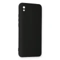 BUĞZ Xiaomi Redmi 9a Kılıf Nano İçi Kadife Silikon - Siyah