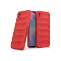 BUĞZ Xiaomi Redmi 9a Kılıf Optimum Silikon - Kırmızı