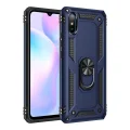 BUĞZ Xiaomi Redmi 9a Kılıf Sofya Yüzüklü Silikon Kapak - Lacivert