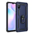 BUĞZ Xiaomi Redmi 9a Kılıf Sofya Yüzüklü Silikon Kapak - Lacivert