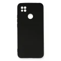 BUĞZ Xiaomi Redmi 9c Kılıf Nano İçi Kadife Silikon - Siyah