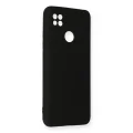 BUĞZ Xiaomi Redmi 9c Kılıf Nano İçi Kadife Silikon - Siyah