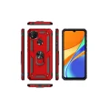 BUĞZ Xiaomi Redmi 9c Kılıf Sofya Yüzüklü Silikon Kapak - Gold