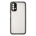 BUĞZ Xiaomi Redmi 9t Kılıf Montreal Silikon Kapak - Siyah
