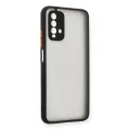 BUĞZ Xiaomi Redmi 9t Kılıf Montreal Silikon Kapak - Siyah