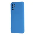 BUĞZ Xiaomi Redmi Note 10 5g Kılıf Nano İçi Kadife Silikon - Mavi