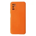 BUĞZ Xiaomi Redmi Note 10 5g Kılıf Nano İçi Kadife Silikon - Turuncu