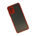 BUĞZ Xiaomi Redmi Note 10 Kılıf Montreal Silikon Kapak - Kırmızı