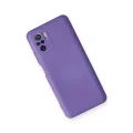 BUĞZ Xiaomi Redmi Note 10 Kılıf Nano İçi Kadife Silikon - Mor