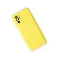 BUĞZ Xiaomi Redmi Note 10 Kılıf Nano İçi Kadife Silikon - Sarı