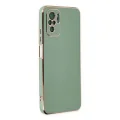 BUĞZ Xiaomi Redmi Note 10 Kılıf Volet Silikon - Açık Yeşil