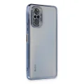 BUĞZ Xiaomi Redmi Note 10 Pro Kılıf Razer Lensli Silikon - Açık Mavi