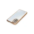 BUĞZ Xiaomi Redmi Note 10 Pro Kılıf Razer Lensli Silikon - Gold