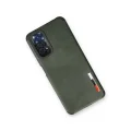 BUĞZ Xiaomi Redmi Note 11 Kılıf Loop Deri Silikon - Yeşil